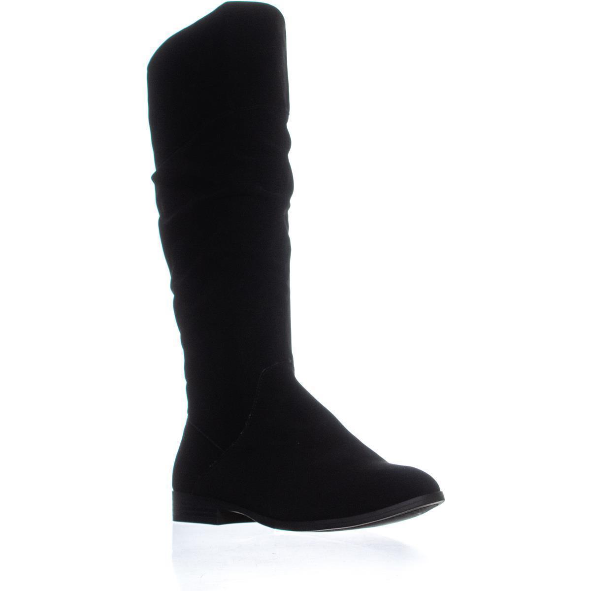 Botas Kelimae Scrunched Femininas Style &amp; Co, Preto, Tamanho 10 M