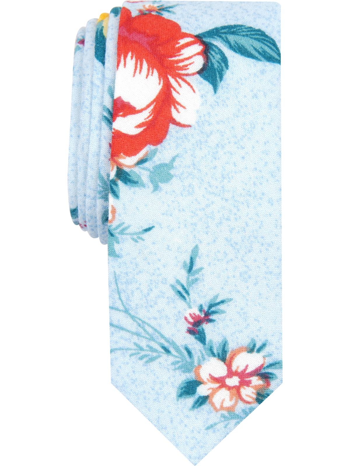 Gravata profissional masculina Penguin by Munsingwear Marino Floral azul tamanho único