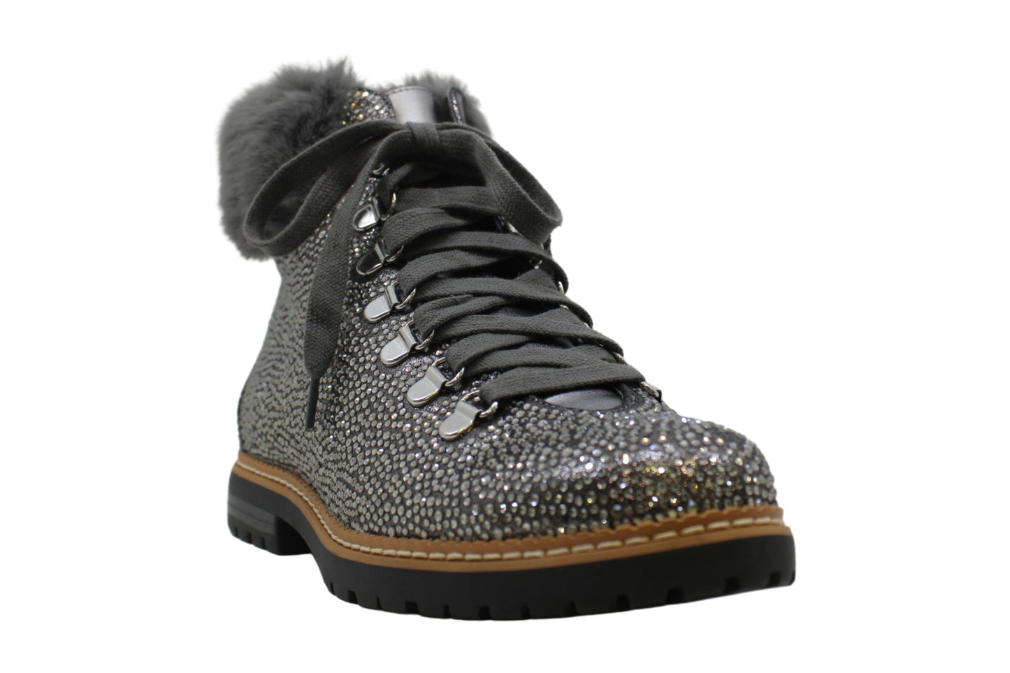 Botas Chelsea femininas INC International Concepts Pravale de pele sintética com bico fechado, tamanho 7 M, cinza