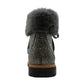 Botas Chelsea femininas INC International Concepts Pravale de pele sintética com bico fechado, tamanho 7 M, cinza