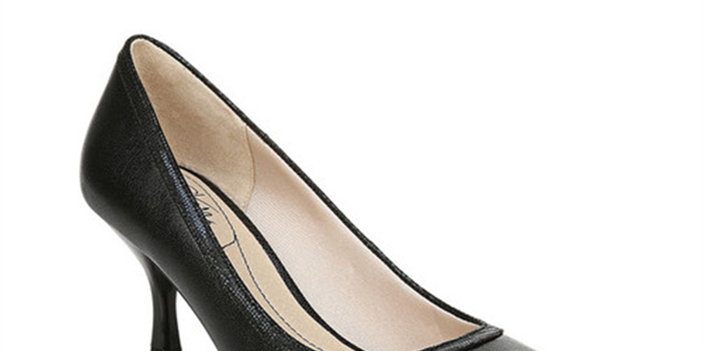 Life Stride Sirena Pump Feminino Preto Tamanho 8 M