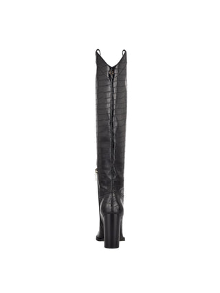 Guess Women's Mileena Western Dress Boots Black Size 6 M