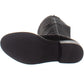 Botas de montaria femininas Material Girl Darcell bico redondo acima do joelho, pretas, tamanho 9,5 m