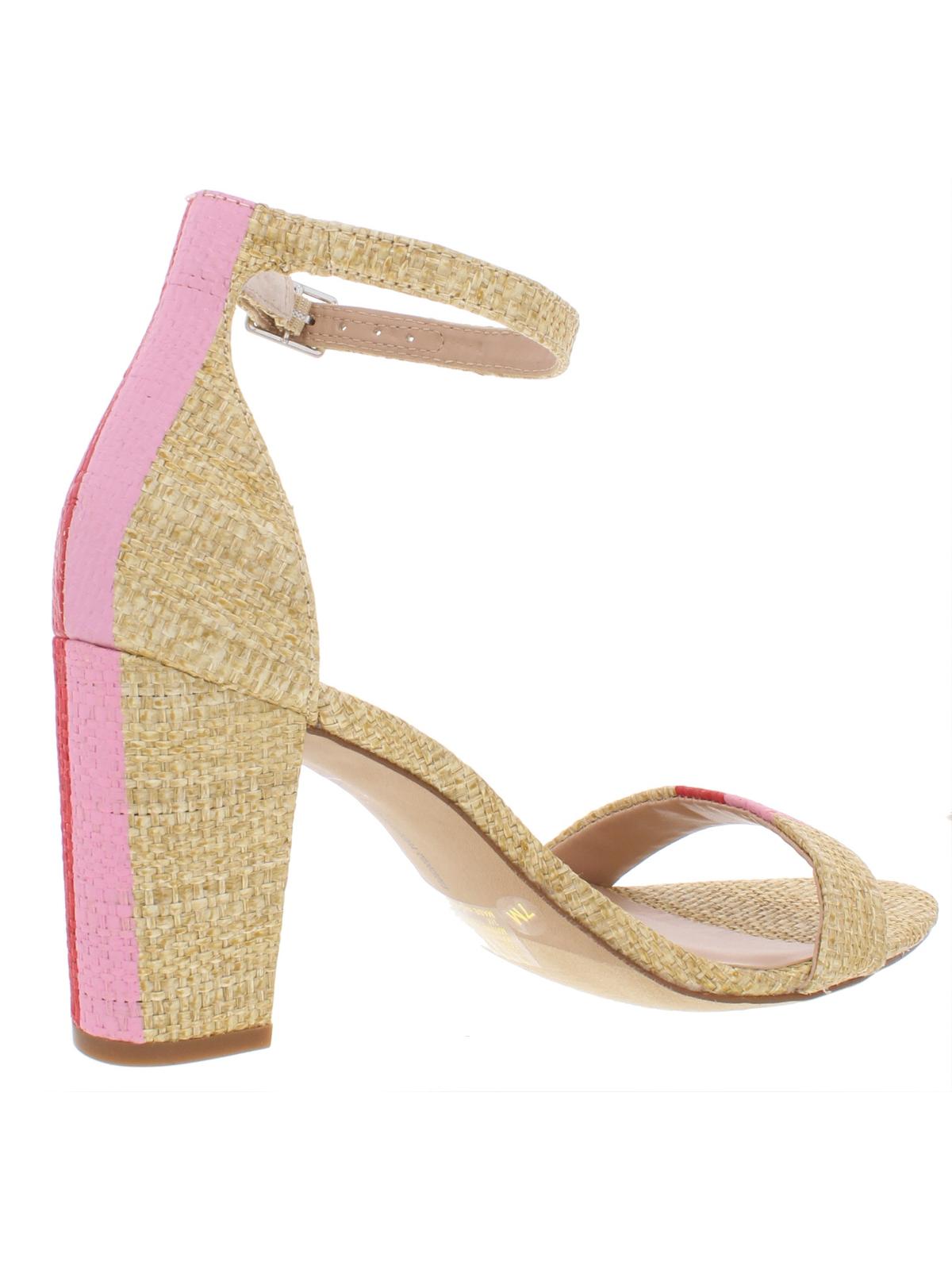 Sandálias femininas Kivah 20 Straw Stripe Heel, marrom, tamanho 8 M, da INC International Concepts