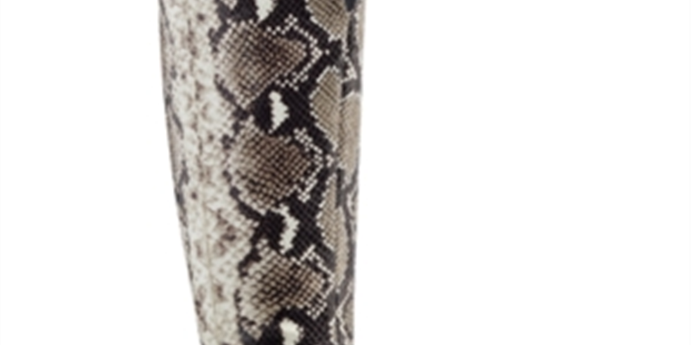 Botas femininas Sukep bico fino com fecho na altura do joelho, tamanho 9,5M, da INC International Concepts
