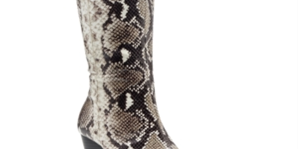 Botas femininas Sukep bico fino com fecho na altura do joelho, tamanho 9,5M, da INC International Concepts