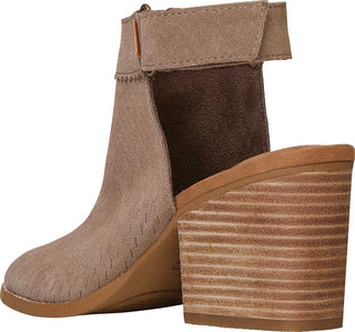 Sandálias de cunha femininas TOMS Grenda, marrom, tamanho 5,5 M
