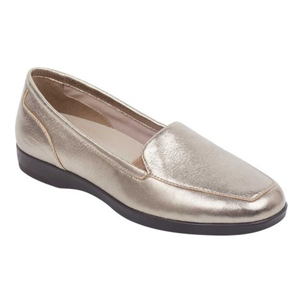 Mocassim Devitt Feminino Easy Spirit Dourado Tamanho 9 M