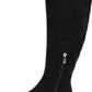 Bota feminina Kerin Wide Calf Journee Collection, preta, tamanho 7