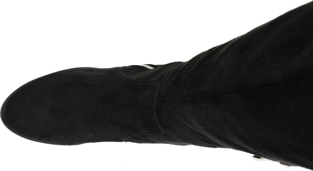 Bota feminina Kerin Wide Calf Journee Collection, preta, tamanho 7