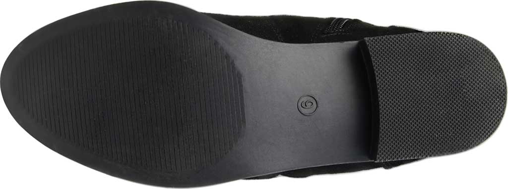 Bota feminina Kerin Wide Calf Journee Collection, preta, tamanho 7