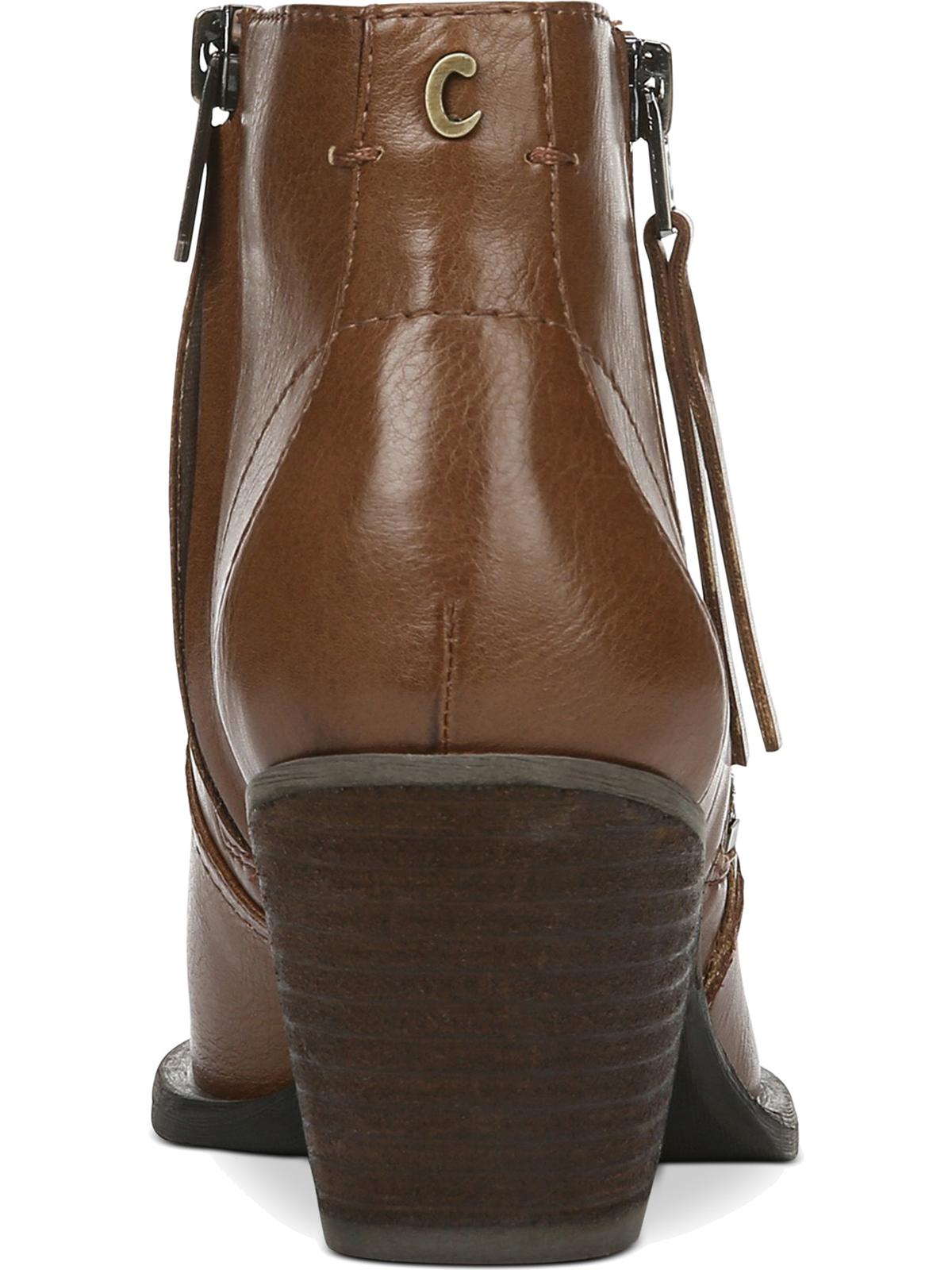 Botas femininas Circus By Sam Edelman Whistler bico fino, marrom, tamanho 10 M