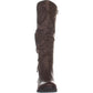 Botas femininas Baretraps Yulissa Almond Toe Knee High Fashion Brown Tamanho 6,5 M