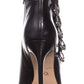 Botas femininas peep toe The Unity da Katy Perry, pretas, tamanho 5,5 M