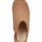 Sapatos femininos Kenneth Cole Hannon Couro Amêndoa Nubuck Amêndoa Tamanho 10 M