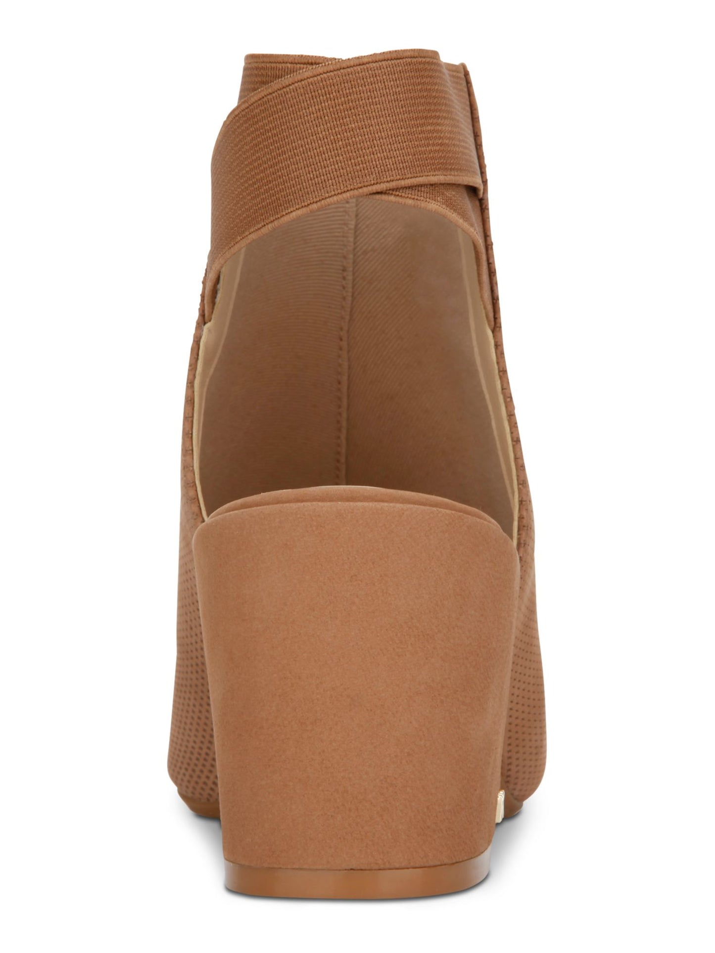 Sapatos femininos Kenneth Cole Hannon Couro Amêndoa Nubuck Amêndoa Tamanho 10 M
