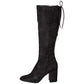 Botas femininas Kenneth Cole Reaction Corie, pretas, tamanho 8,5 M