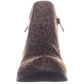 Botas femininas American Rag Abby Ankle Boots Leopard Tamanho 8,5 M