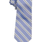 Gravata listrada Tommy Hilfiger Dallas Silk Blend masculina, azul, tamanho único