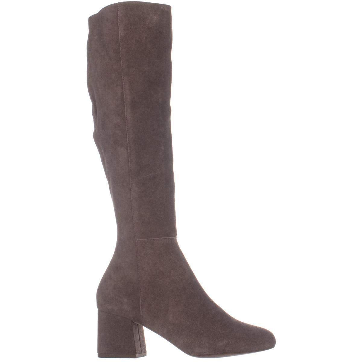Botas de cano alto femininas Steve Madden Hero, marrom, tamanho 6,5 M
