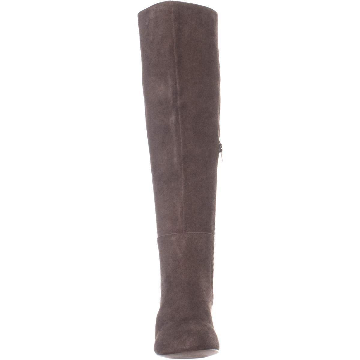 Botas de cano alto femininas Steve Madden Hero, marrom, tamanho 6,5 M