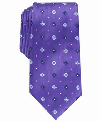 Gravata Club Room Masculina Classic Neat Roxa Tamanho Único