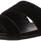Sandálias rasteiras femininas Kenneth Cole Reaction, pretas, tamanho 8,5 M