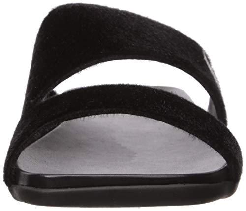 Sandálias rasteiras femininas Kenneth Cole Reaction, pretas, tamanho 8,5 M