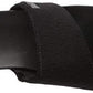 Sandálias rasteiras femininas Kenneth Cole Reaction, pretas, tamanho 8,5 M