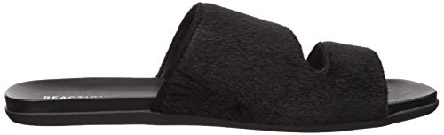 Sandálias rasteiras femininas Kenneth Cole Reaction, pretas, tamanho 8,5 M