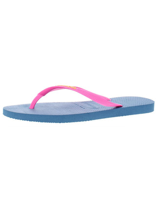 Havaianas Logo Pop Up Flip Flop Feminino Azul Tamanho 6.5