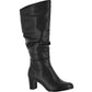 Bota Tessla Feminina Easy Street Preta Tamanho 11 M