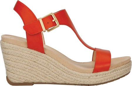 Kenneth Cole Reaction Card Wedges Feminino Laranja Tamanho 11M