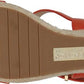 Kenneth Cole Reaction Card Wedges Feminino Laranja Tamanho 11M