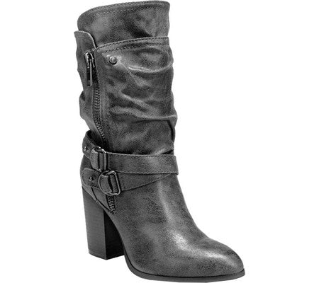 Bota feminina Paisley Fashion Carlos By Carlo Santana, preta, tamanho 7 M