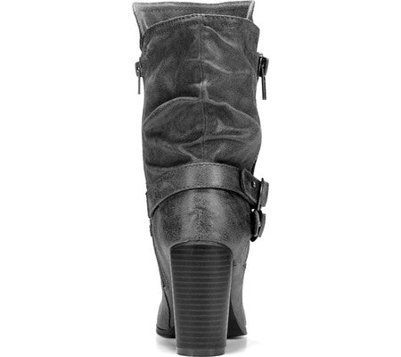 Bota feminina Paisley Fashion Carlos By Carlo Santana, preta, tamanho 7 M