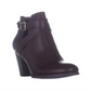 Botas femininas Call It Spring Tecia com fivela, vermelho, tamanho 7 B
