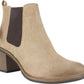 Bota feminina Destiny Ankle Bootie White Mountain marrom tamanho 5,5 M