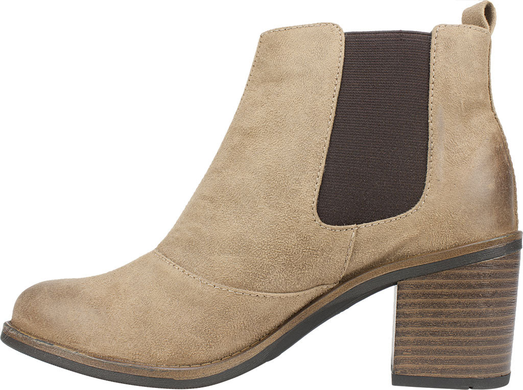 Bota feminina Destiny Ankle Bootie White Mountain marrom tamanho 5,5 M
