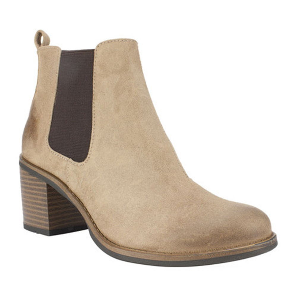 Bota feminina Destiny Ankle Bootie White Mountain marrom tamanho 5,5 M