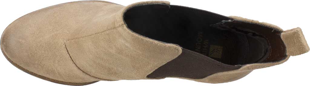 Bota feminina Destiny Ankle Bootie White Mountain marrom tamanho 5,5 M