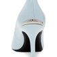 Calvin Klein Gayle Scarpin Feminino Clássico Bico Fino - Azul Tamanho 8 M