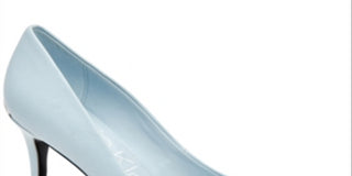 Calvin Klein Gayle Scarpin Feminino Clássico Bico Fino - Azul Tamanho 8 M