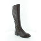 Botas de montaria femininas Style &amp; Co Milah Almond Toe até o joelho, marrom, tamanho 7,5M-WC