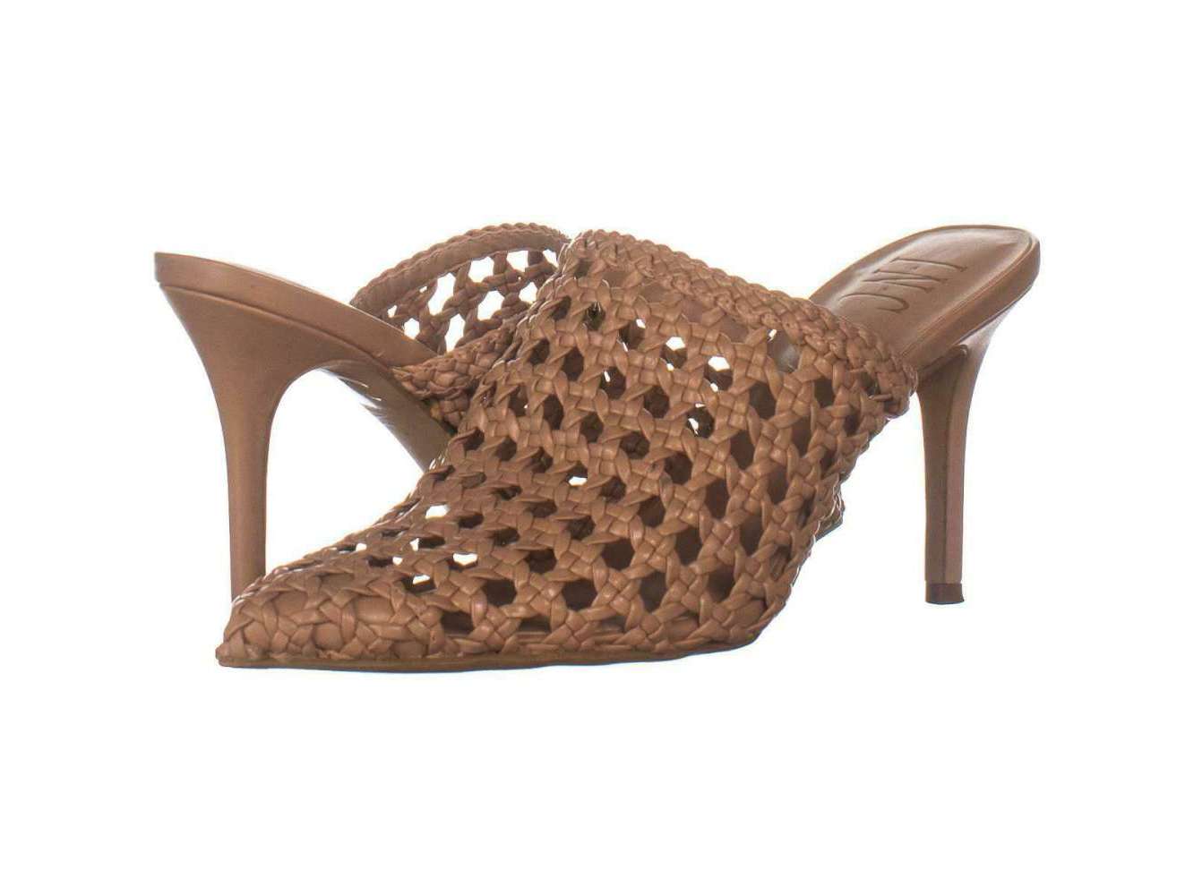 Mules Celestiap de bico fino para mulheres da INC International Concepts, marrom, tamanho 9 M