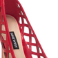 Sapatos de salto fino Nine West Tatum8 com recorte vermelho, tamanho médio
