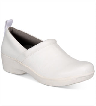 Giani Bernini Women's Memory Foam Cavvell Clogs Smooth White Size 9.5M
