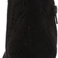 Botas femininas Carlos By Carlos Santana Victory Fabric bico fino cano curto pretas tamanho 5 M