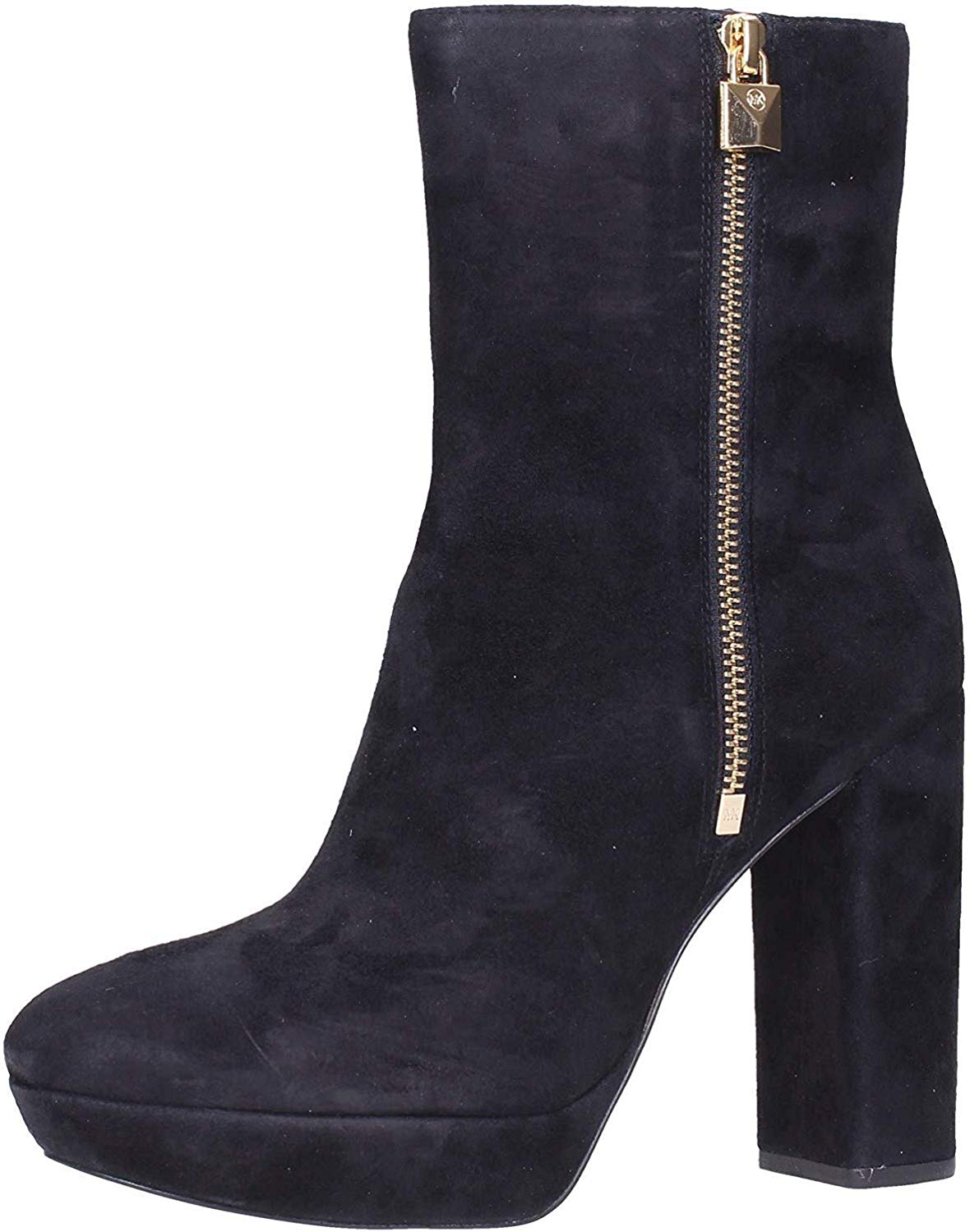 Bota plataforma feminina Michael Kors Frenchie preta tamanho 9,5