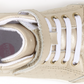 Stride Rite Toddler SR Stone High Top Champagne Couro Marfim Tamanho 8 W
